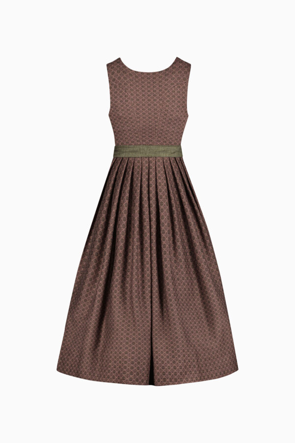 Dirndl mit Herzausschnitt und Faltenrock