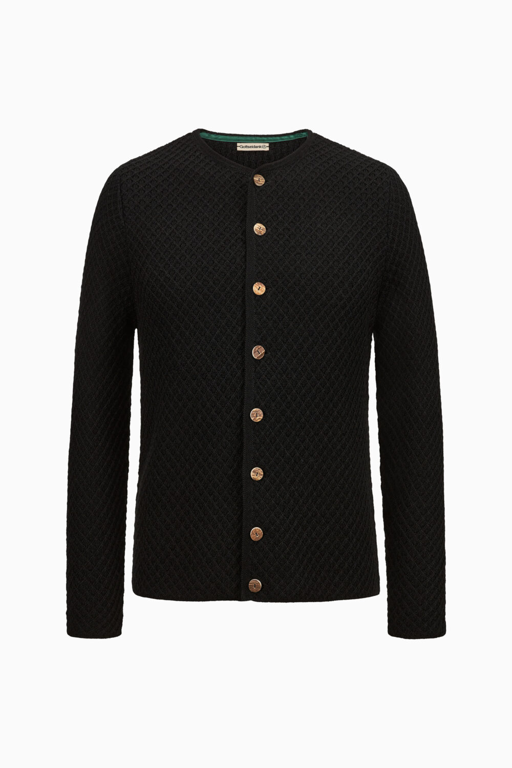 Herrenstrickjacke Xaver Uni - Gottseidank