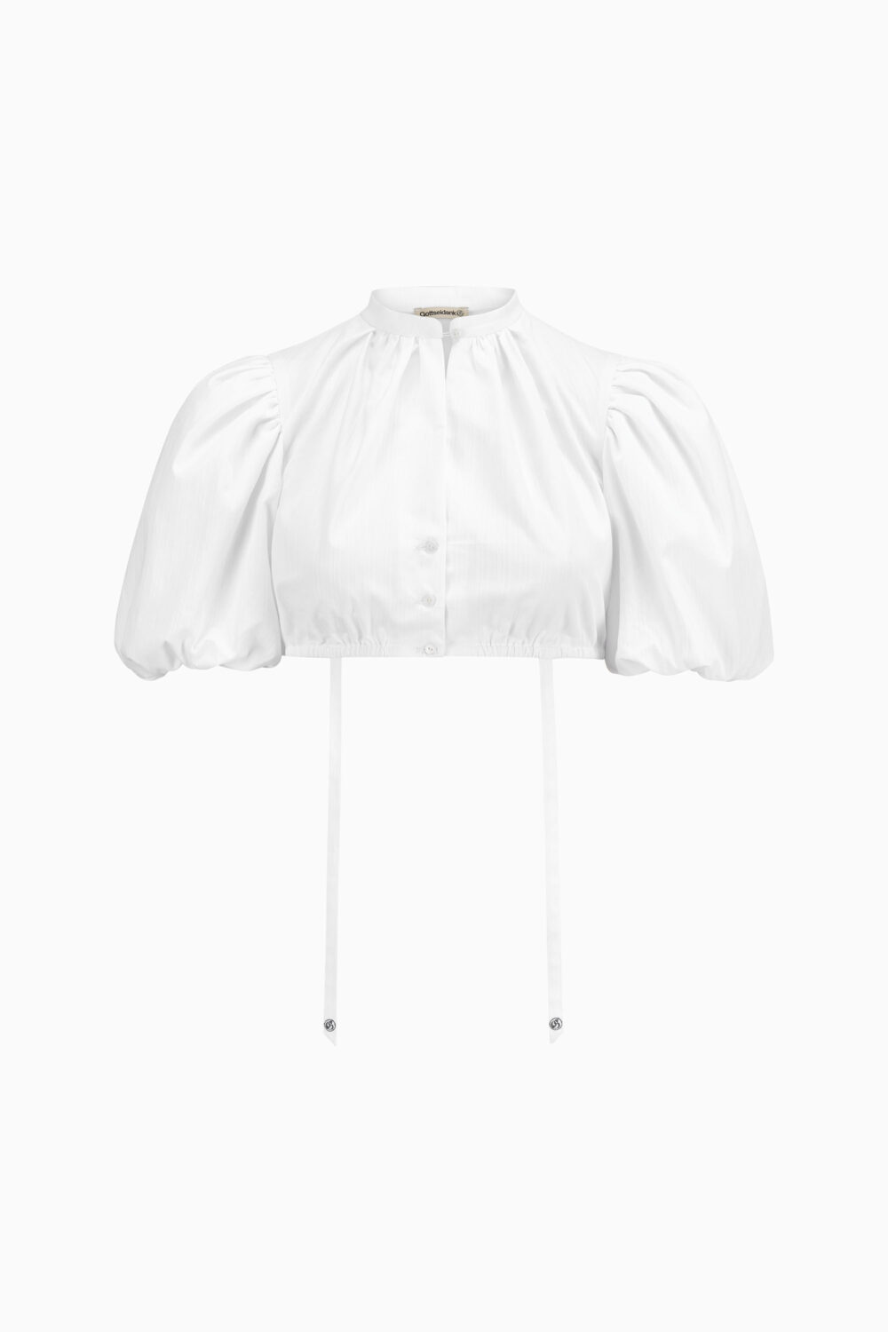 Dirndlbluse Elisha – reinweiß
