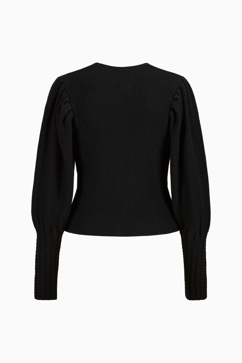 Damenstrickjacke Gisela Uni – schwarz