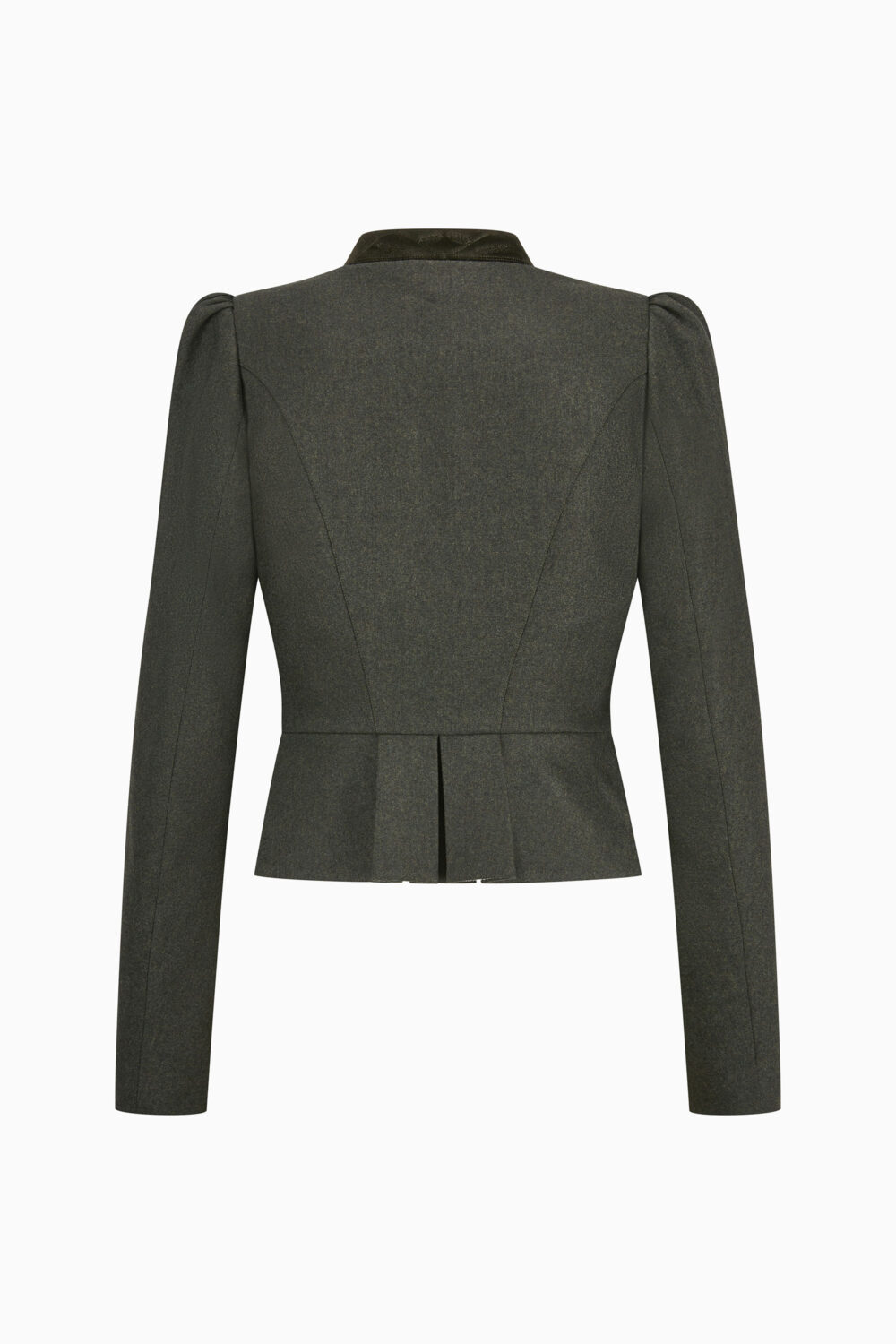 Damenmiederjacke Belinda – bronzegrün