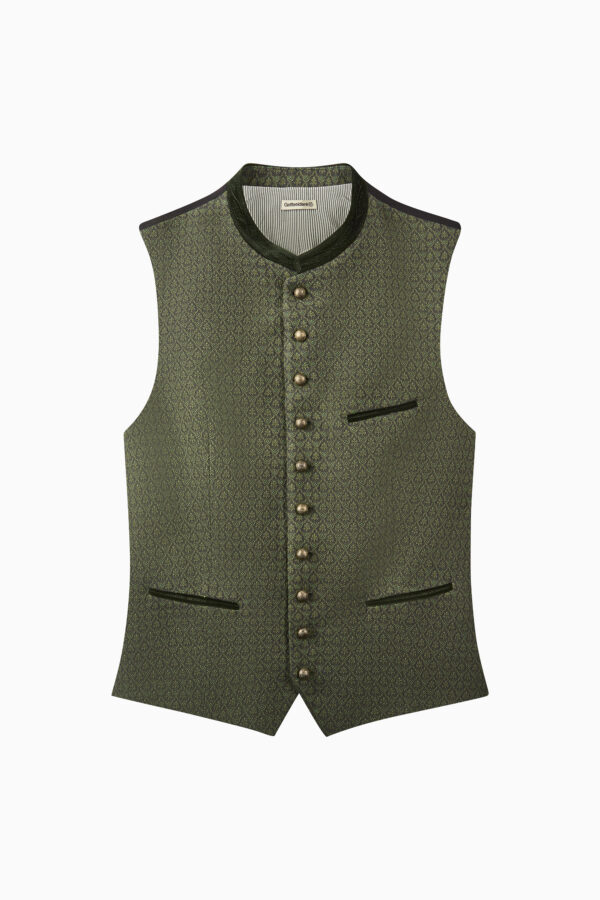 Herrenweste Konstantin – waldgrün