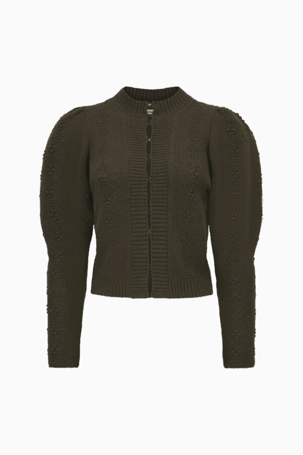 Damenstrickjacke Mette – blackforest