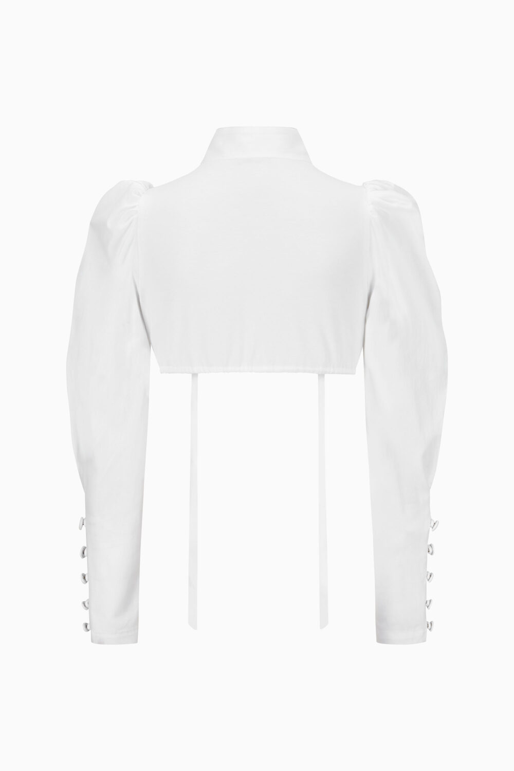 Dirndlbluse Jurie – reinweiß