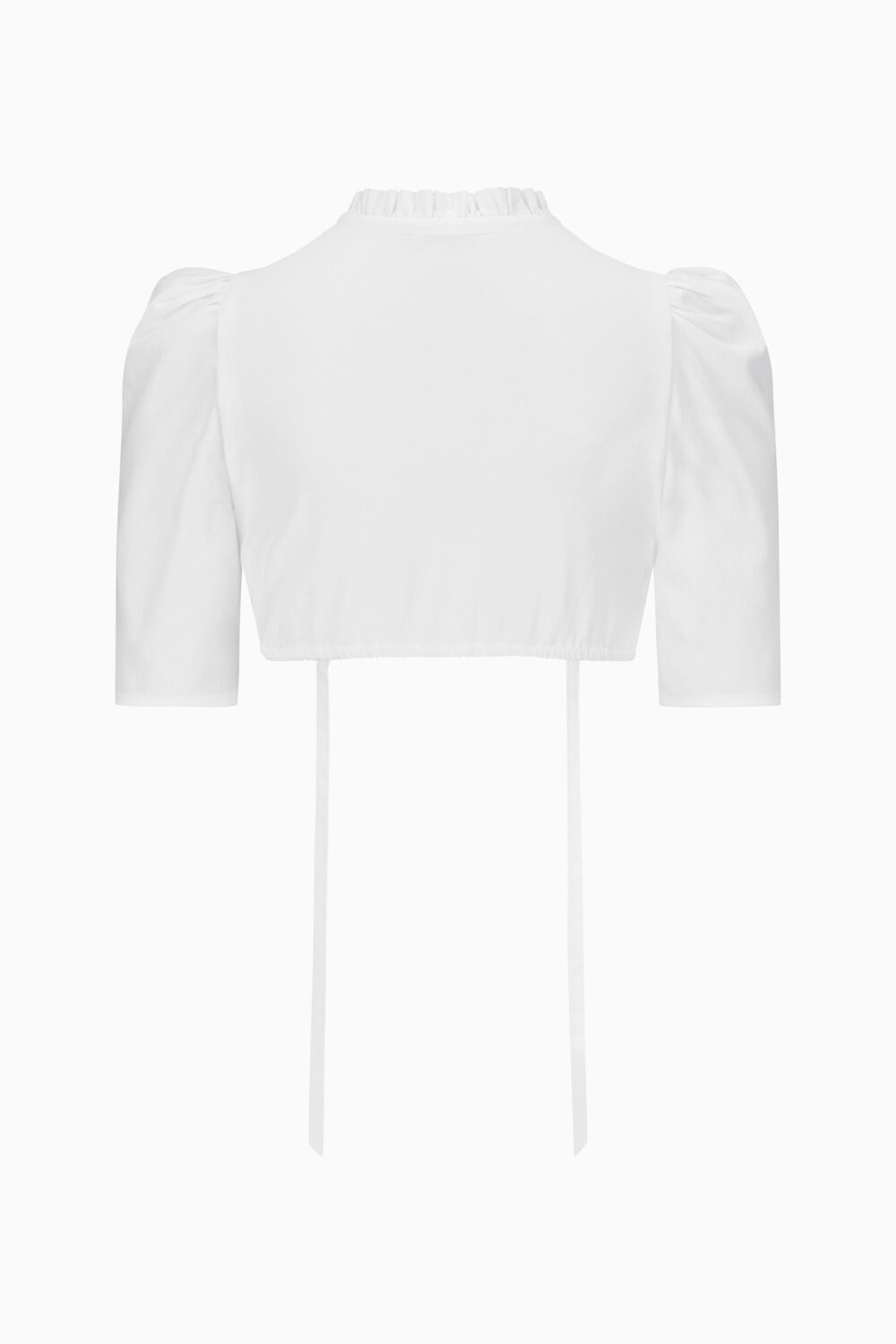 Dirndlbluse Erna – reinweiß
