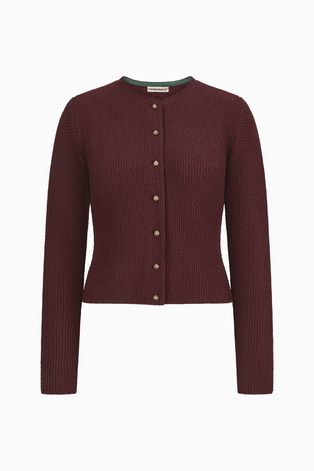 Damenstrickjacke Ignez – ochsenblut