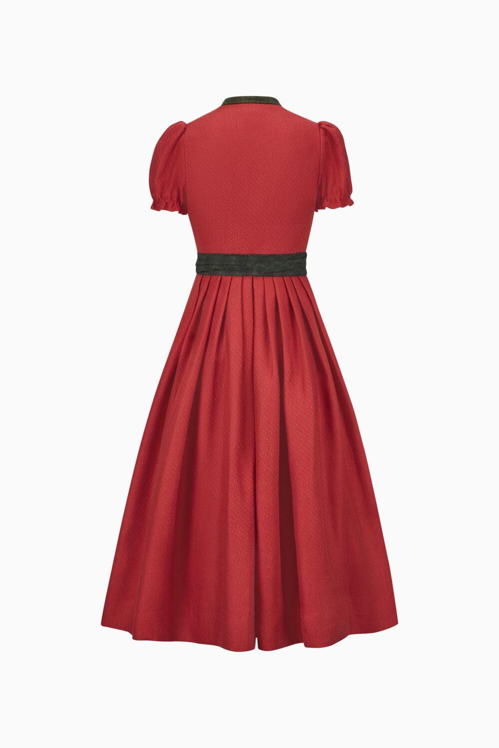 Dirndl Livie – sauerkirsche-jagdgrün