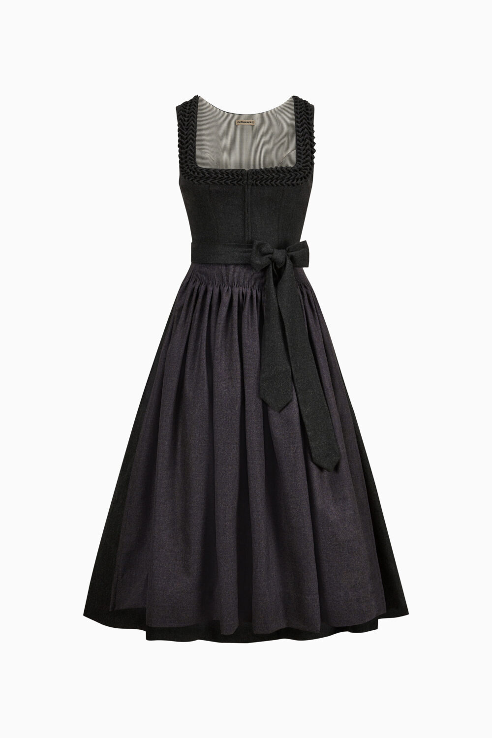 Dirndl Vreni – anthrazit-heidelbeer
