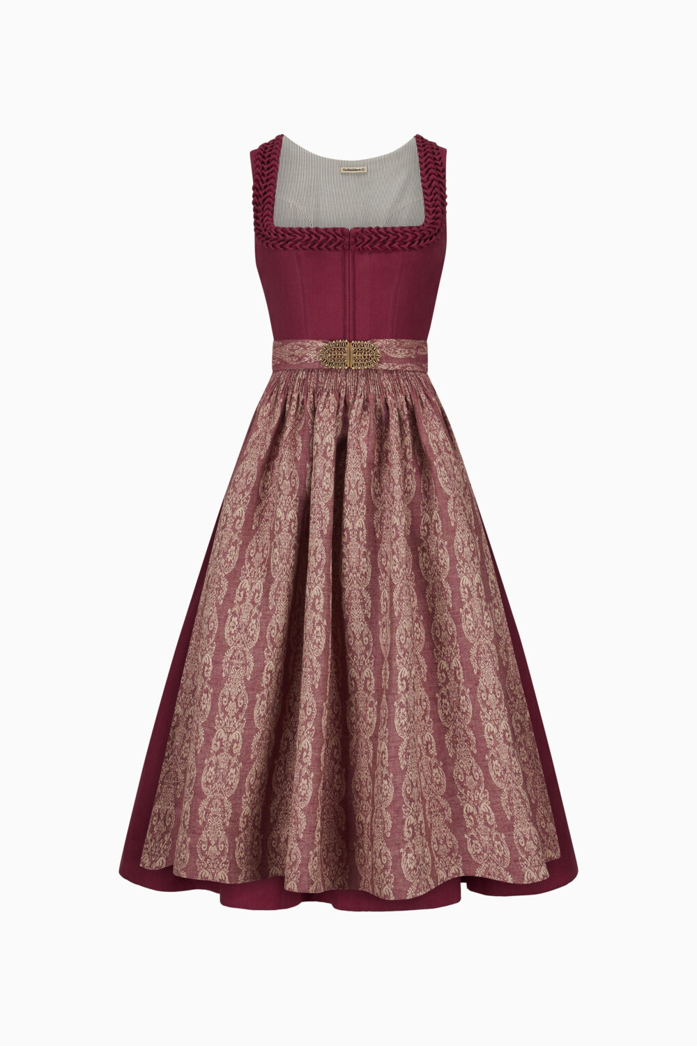 Dirndl Vreni – beere-burgundy