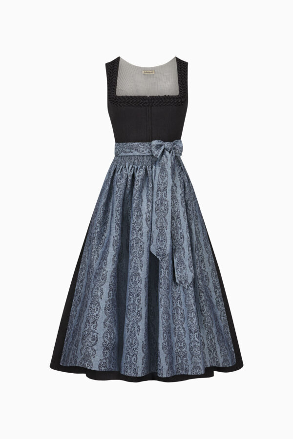 Dirndl Vreni – carbonblau-rauchblau