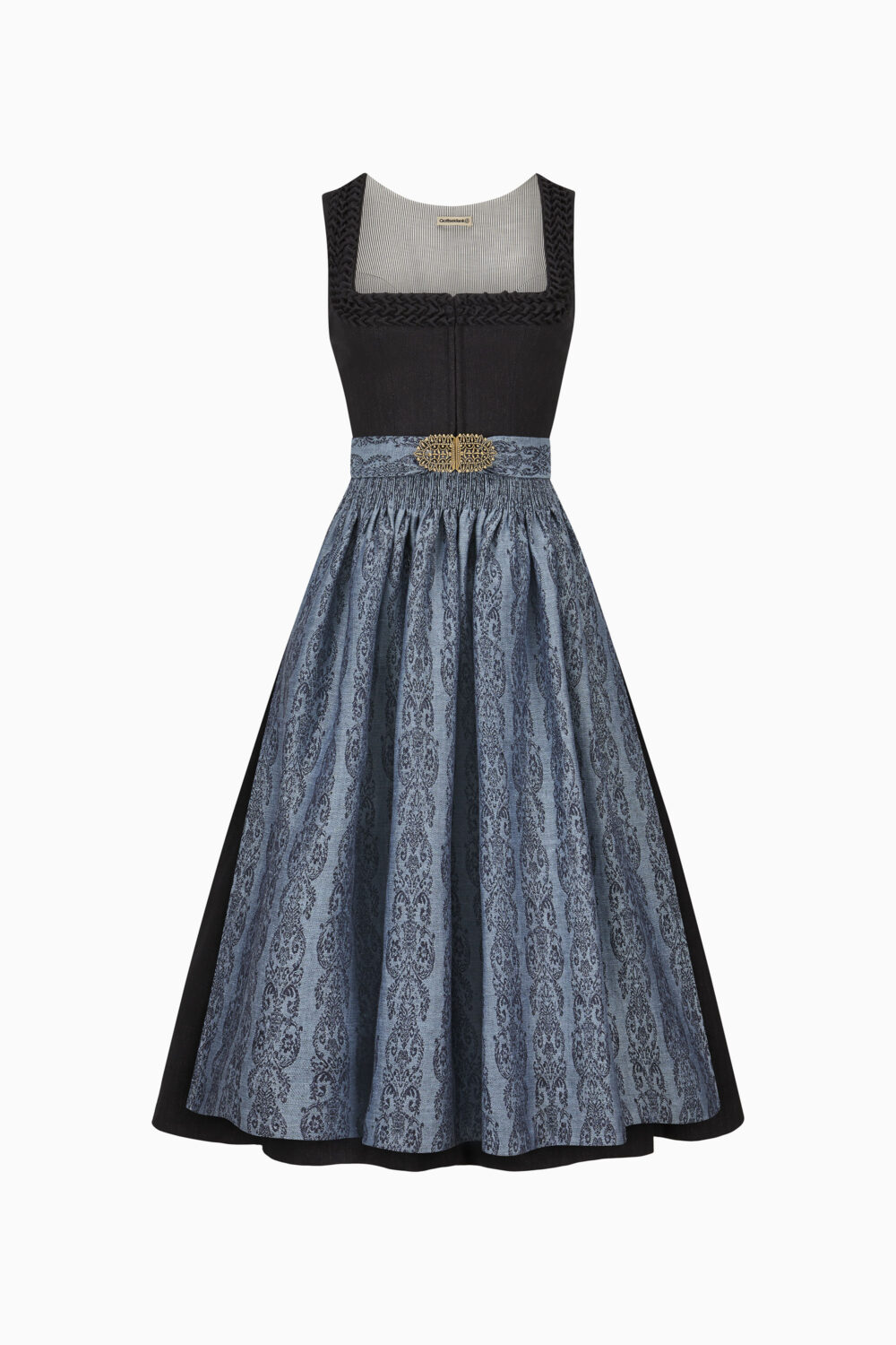 Dirndl Vreni – carbonblau-rauchblau