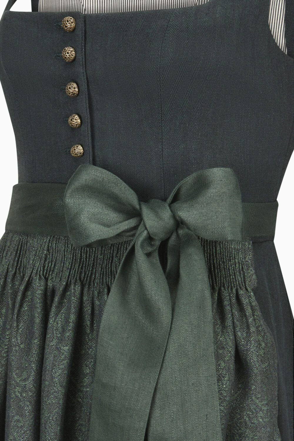 Dirndl Monika – flaschengrün-farn