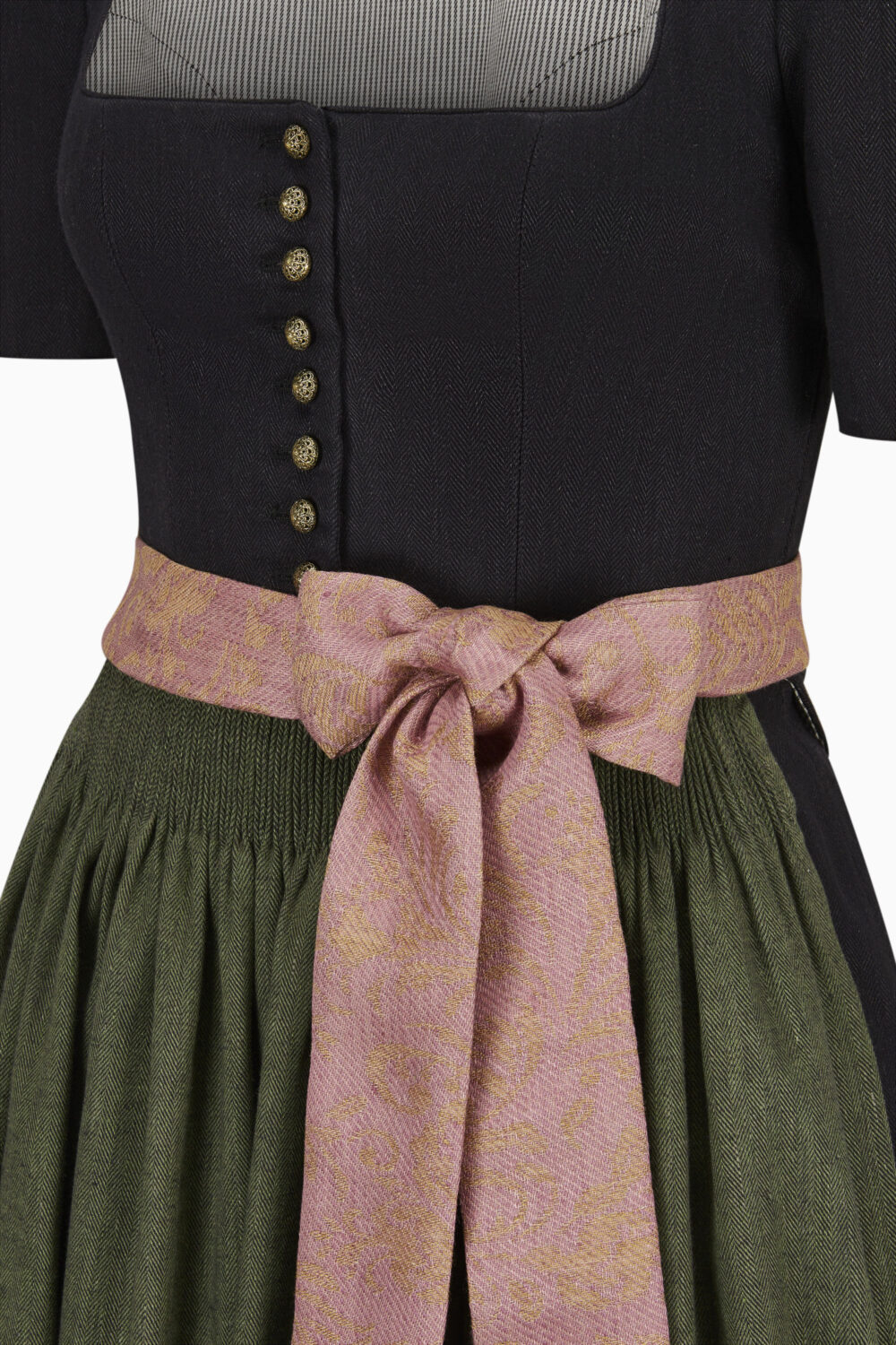 Dirndl Hanni – carbonblau-kaktus