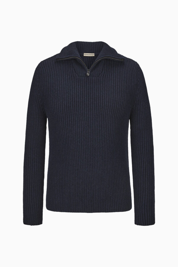 Herrenpullover Samuel Maxi – schwarzblau