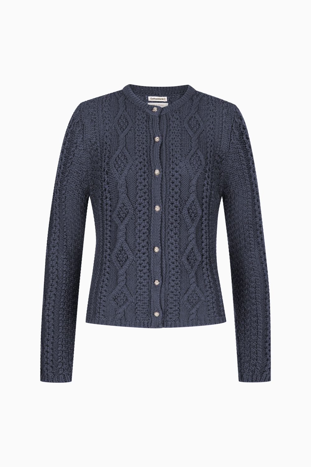 Damenstrickjacke Verena - Gottseidank Damenstrickjacke Verena - Gottseidank