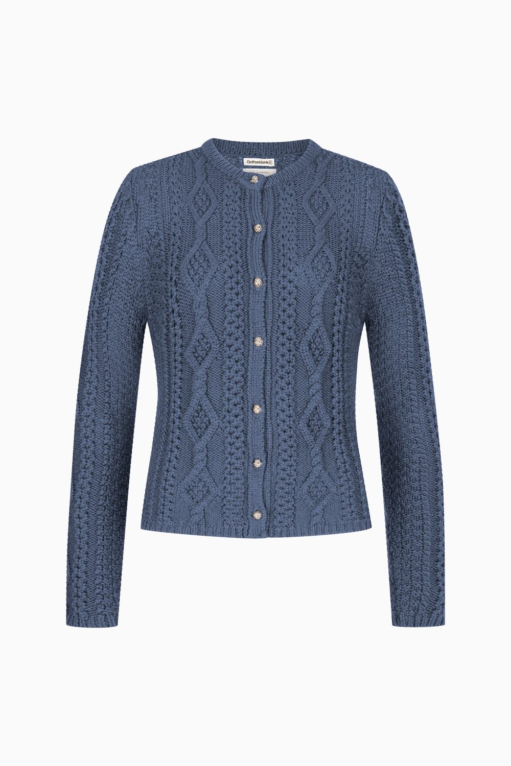 Damenstrickjacke Verena - Gottseidank Damenstrickjacke Verena - Gottseidank