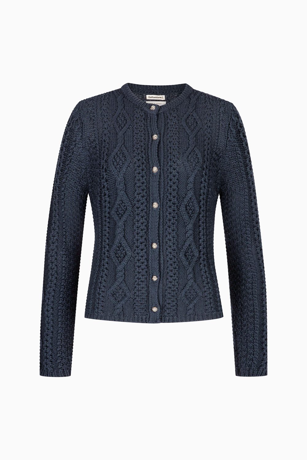 Damenstrickjacke Verena - Gottseidank Damenstrickjacke Verena - Gottseidank