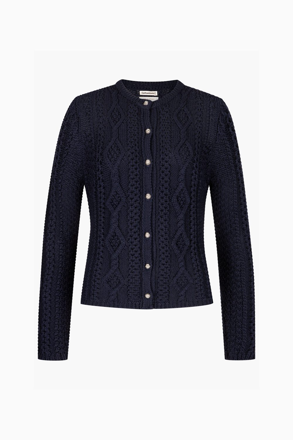 Damenstrickjacke Verena - Gottseidank Damenstrickjacke Verena - Gottseidank