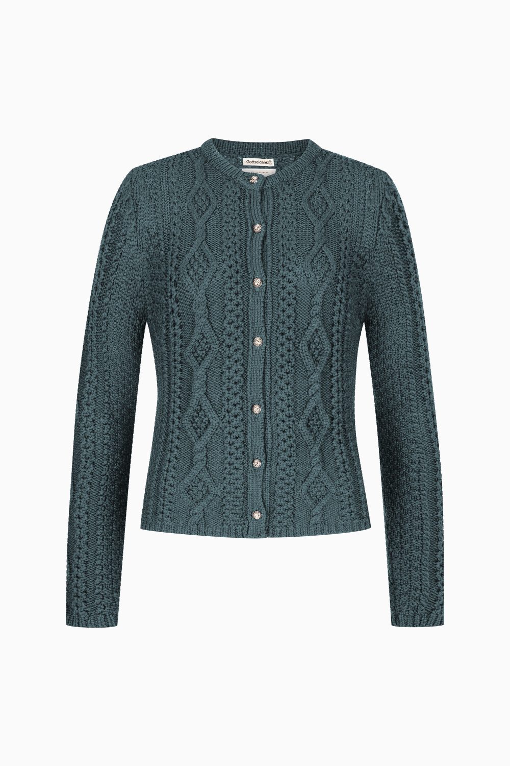 Damenstrickjacke Verena - Gottseidank Damenstrickjacke Verena - Gottseidank