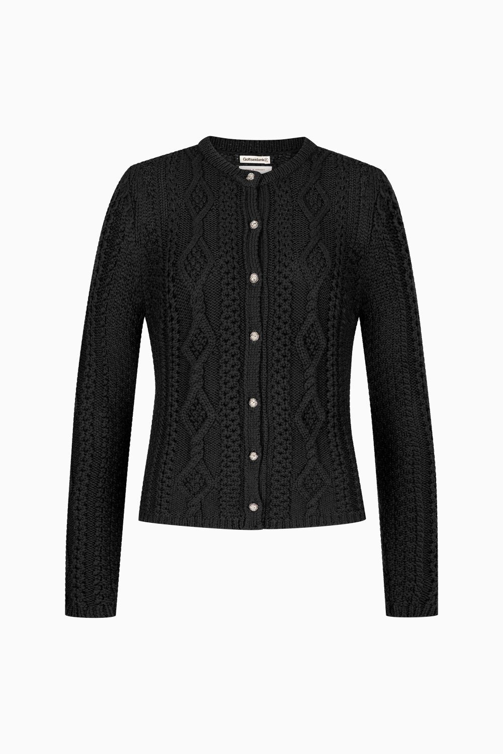 Damenstrickjacke Verena - Gottseidank Damenstrickjacke Verena - Gottseidank