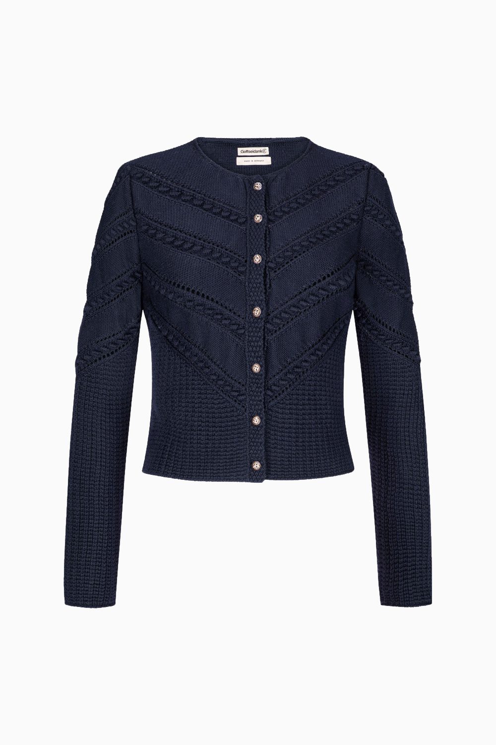 Damenstrickjacke Ophelia - Gottseidank Damenstrickjacke Ophelia - Gottseidank