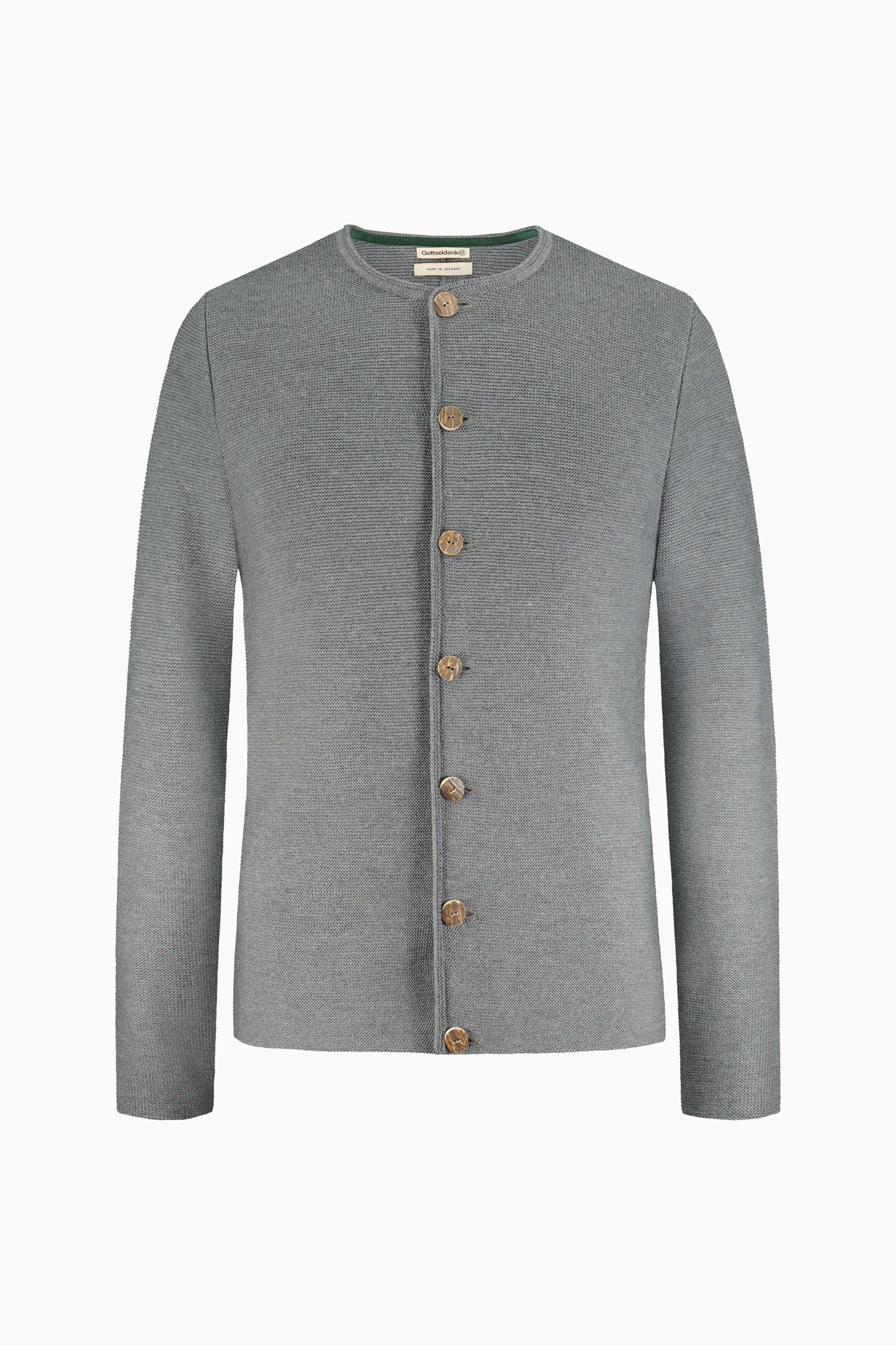 Herrenstrickjacke Anselm Uni - Gottseidank