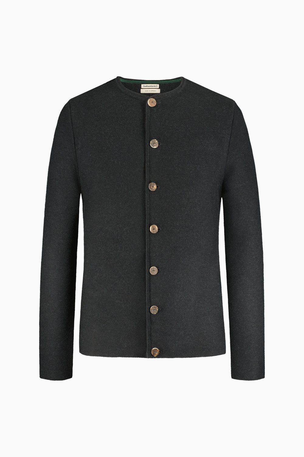 Herrenstrickjacke Anselm Uni - Gottseidank