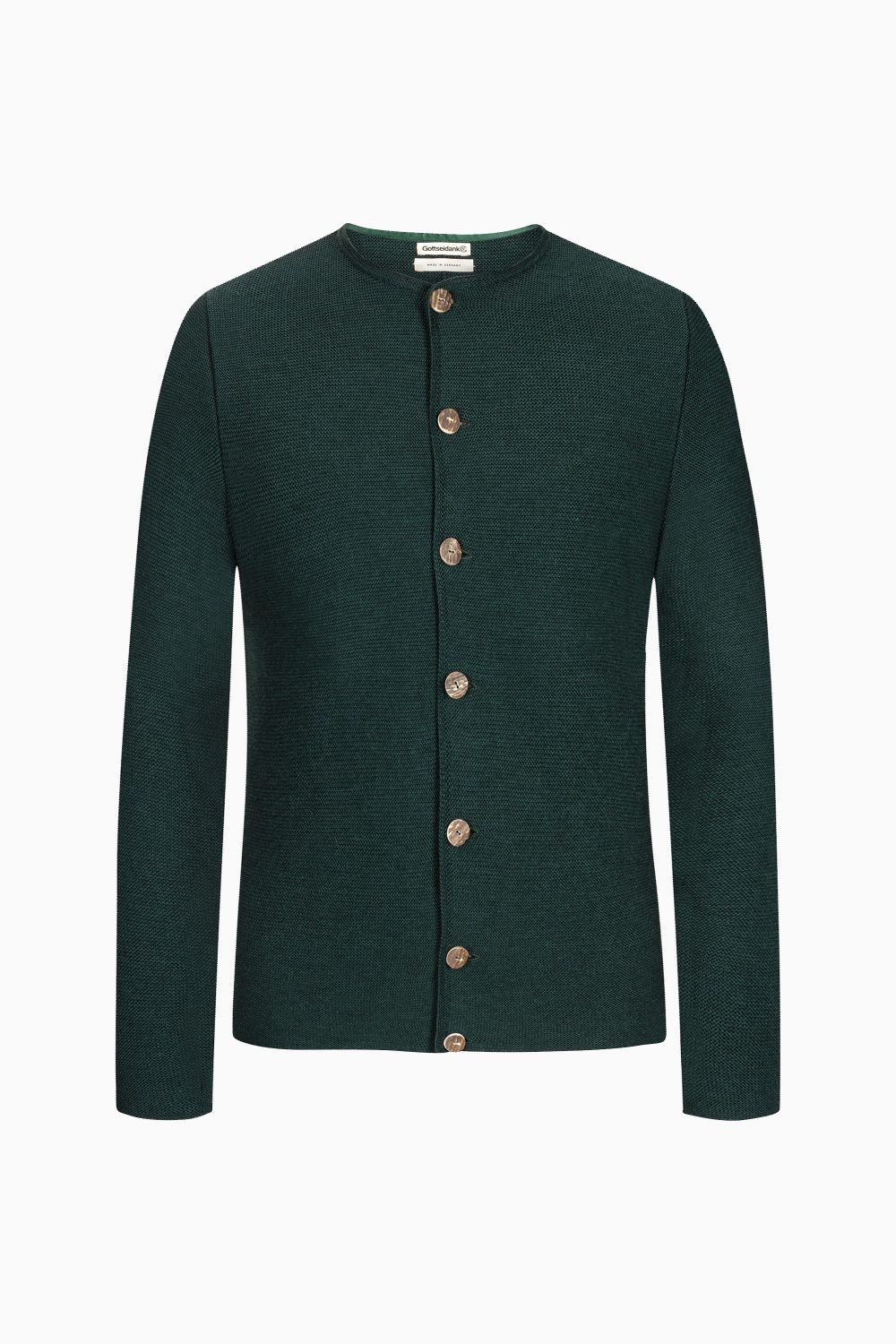 Herrenstrickjacke Aloisius Uni - Gottseidank Herrenstrickjacke Aloisius Uni - Gottseidank