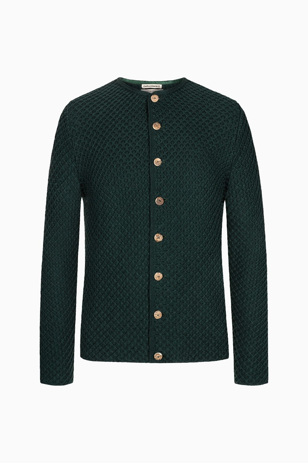 Herrenstrickjacke Xaver Uni - Gottseidank Herrenstrickjacke Xaver Uni - Gottseidank
