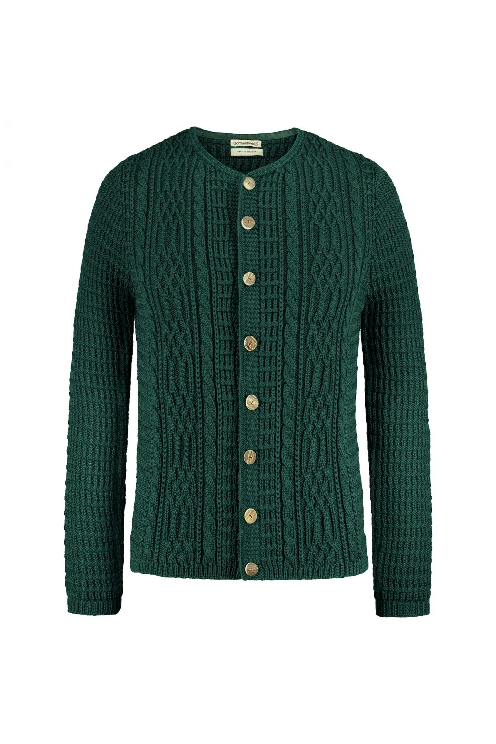 Herrenstrickjacke Anton Uni - Gottseidank Herrenstrickjacke Anton Uni - Gottseidank