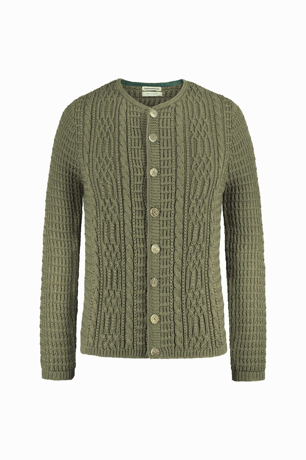 Herrenstrickjacke Anton Uni - Gottseidank Herrenstrickjacke Anton Uni - Gottseidank