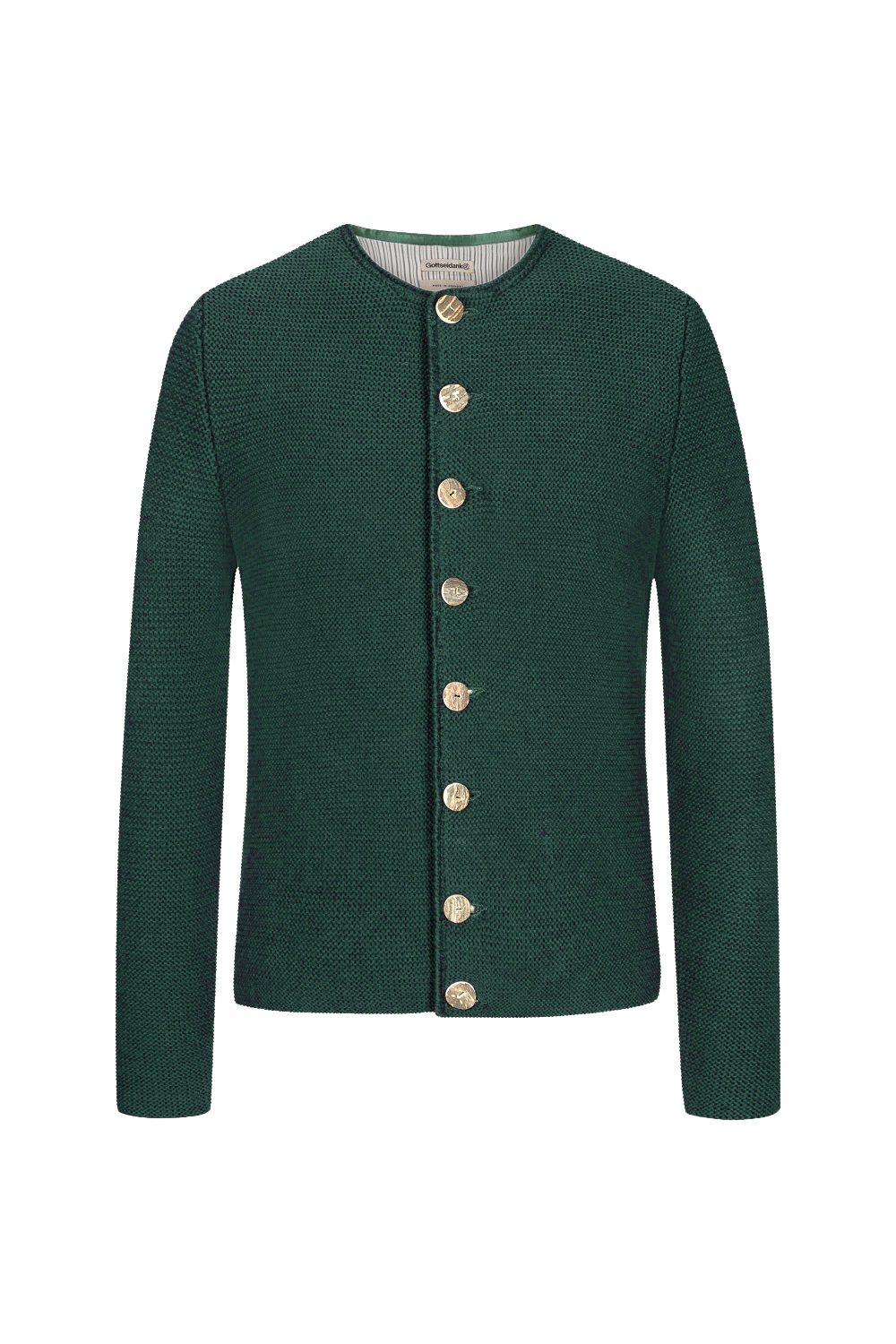 Herrenstrickjacke Hannes Uni - Gottseidank Herrenstrickjacke Hannes Uni - Gottseidank