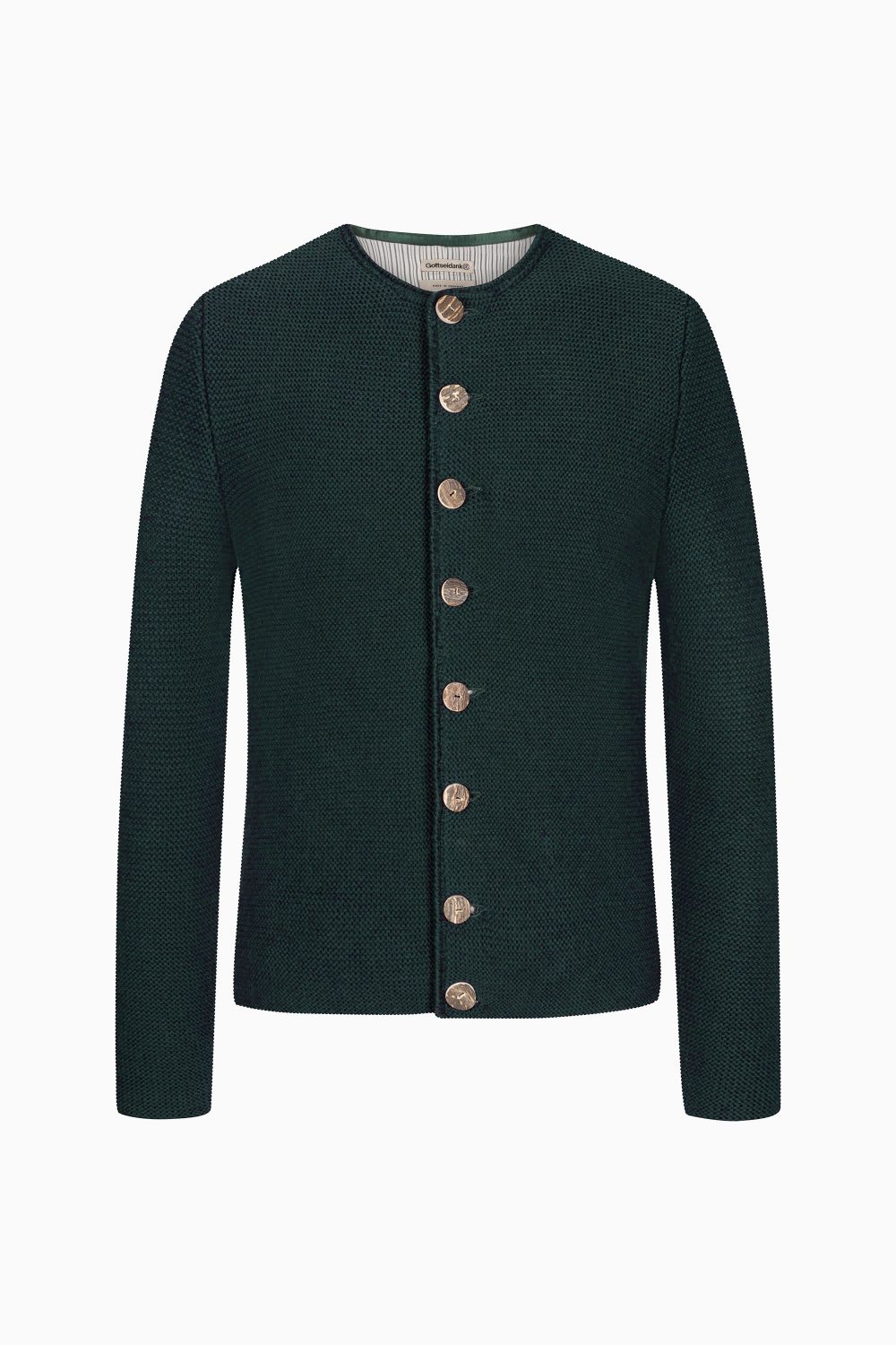 Herrenstrickjacke Hannes Uni - Gottseidank Herrenstrickjacke Hannes Uni - Gottseidank