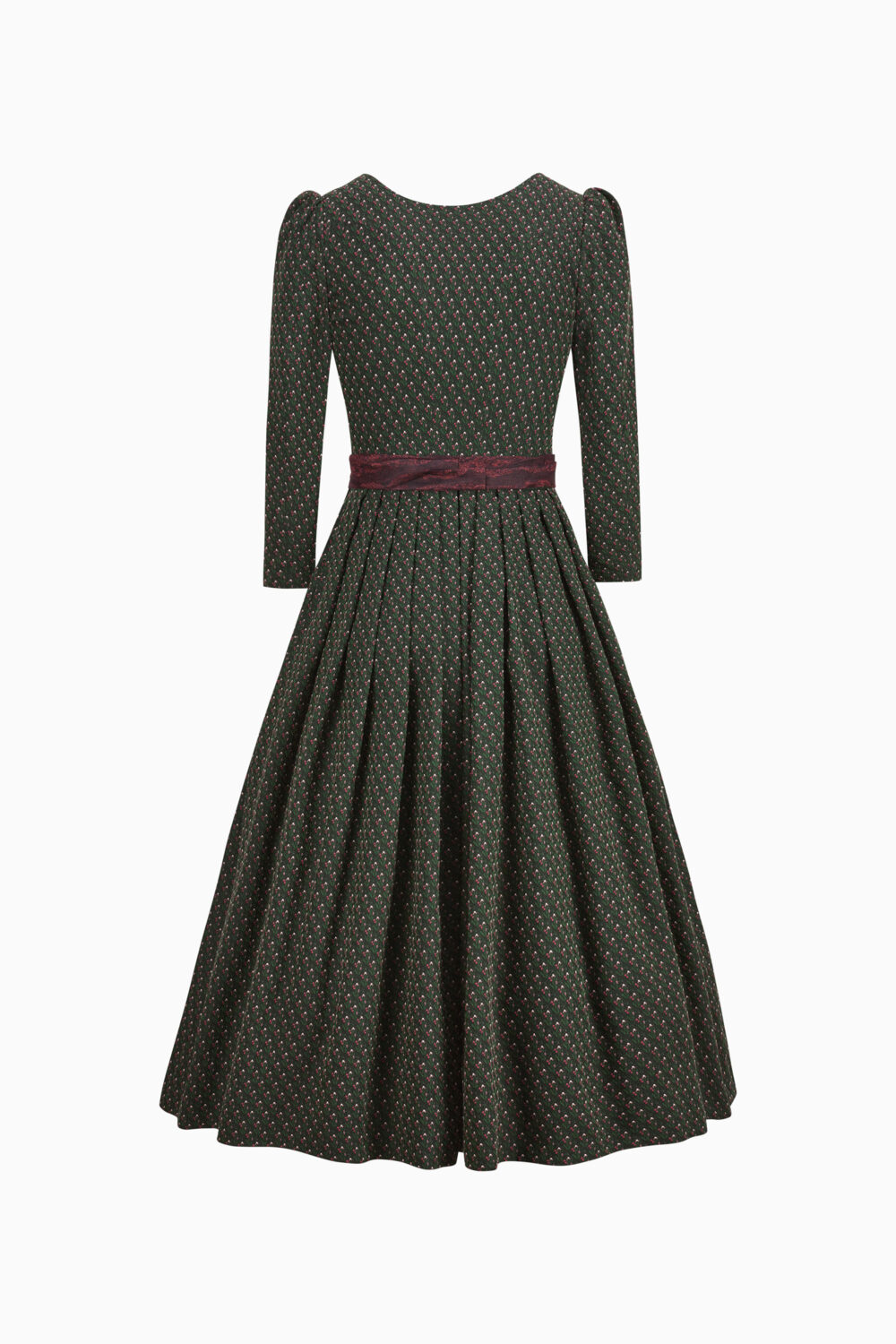 Amelie Dirndl Dress – Spruce/Blue Violet