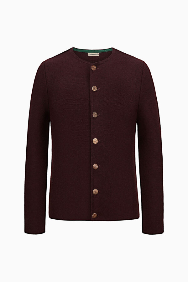 Aloisius Uni Cardigan – Fig