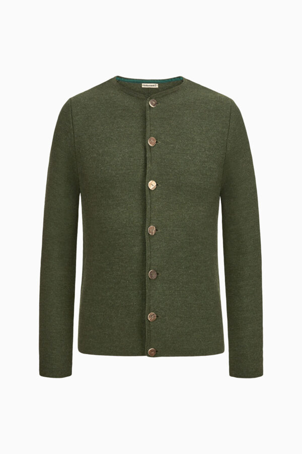 Aloisius Uni Cardigan – Woodland Green