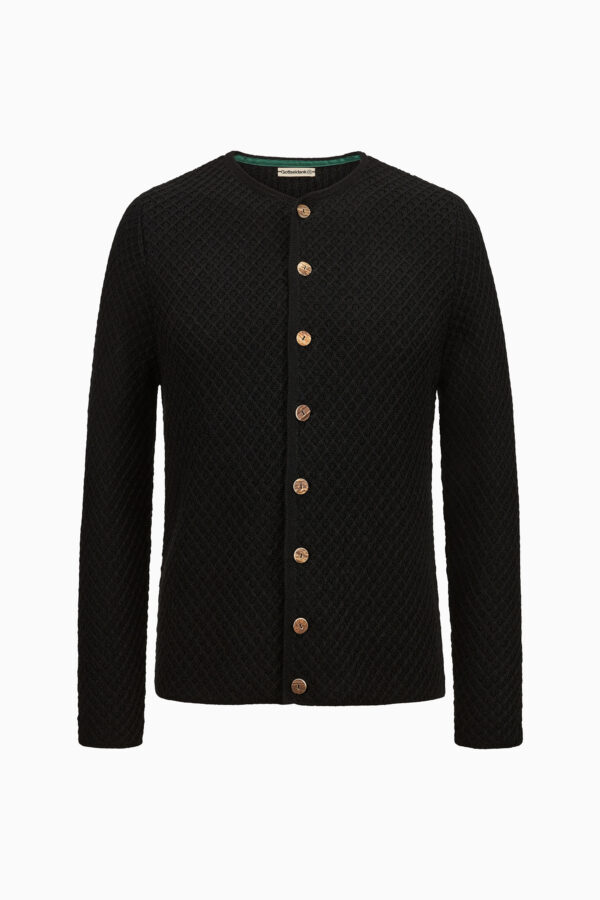 Xaver Uni Cardigan – Black