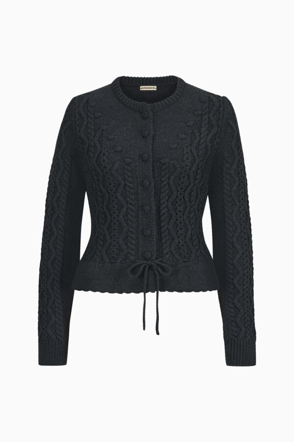 Lene Cardigan – Liquorice