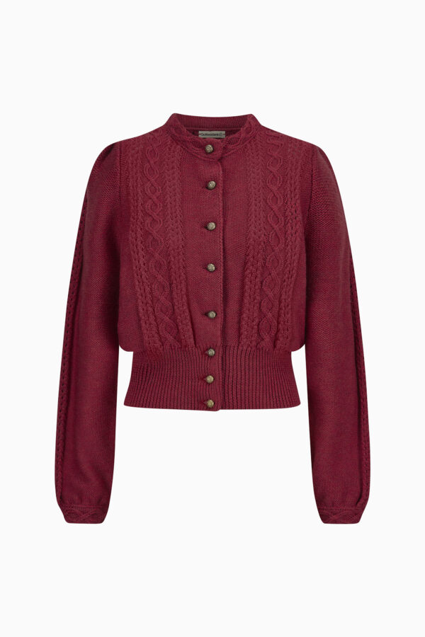 Lea Cardigan – sauerkirsche