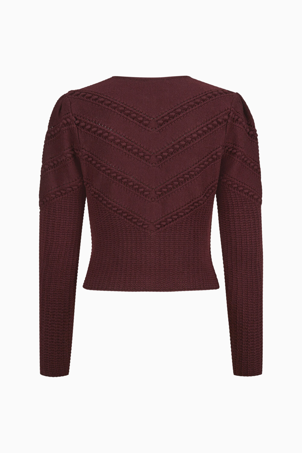 Ophelia Cardigan – Oxblood