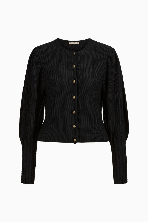 Gisela Uni Cardigan – Black