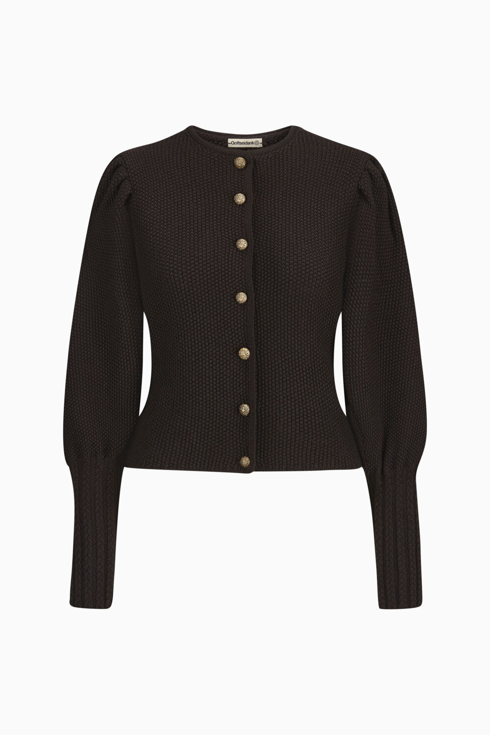 Gisela Uni Cardigan – Black Coffee