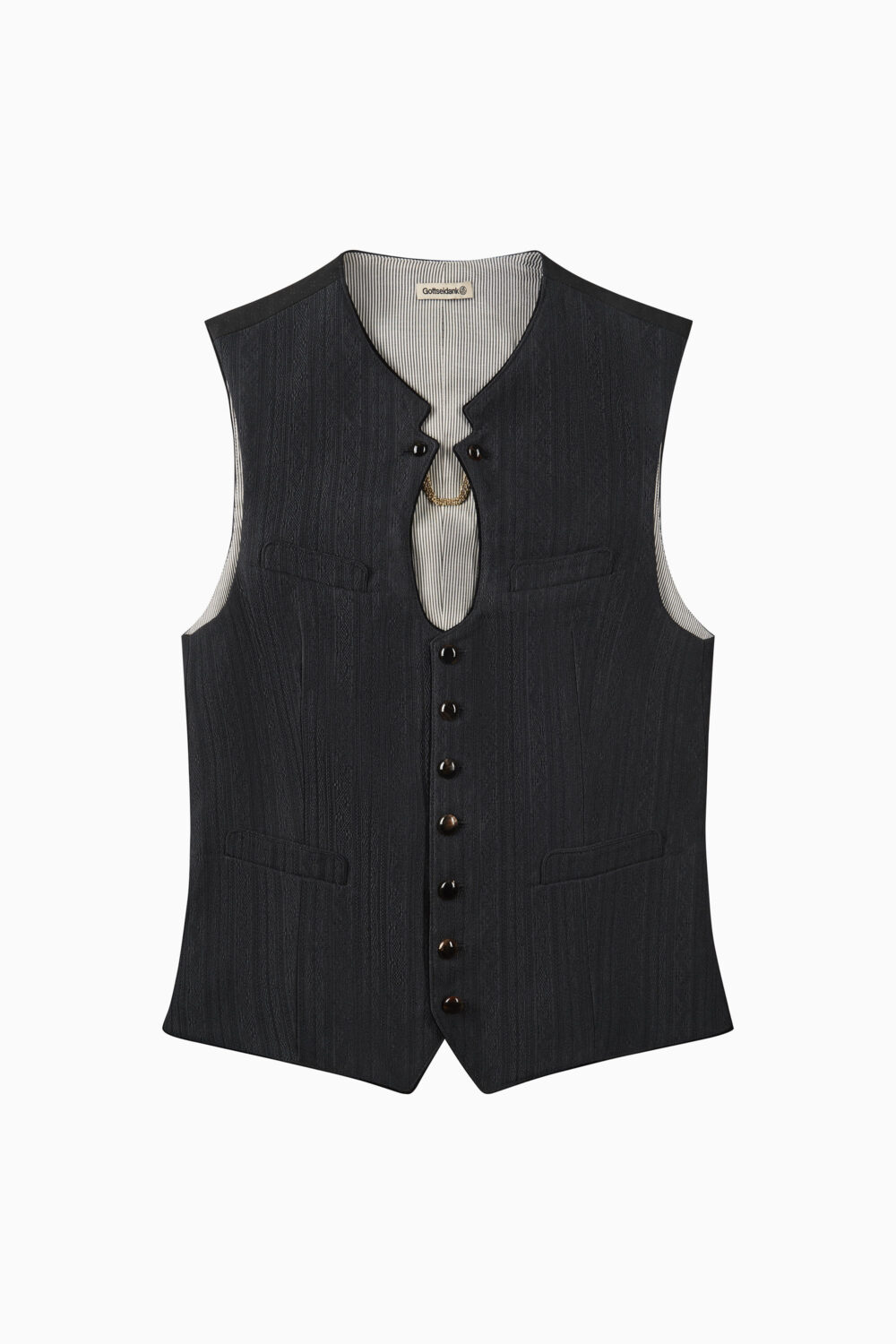 Ignaz Waistcoat – Black