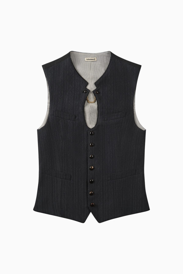 Ignaz Waistcoat – Black
