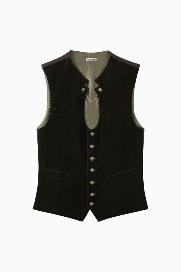 Ignaz Waistcoat – Bronze Green