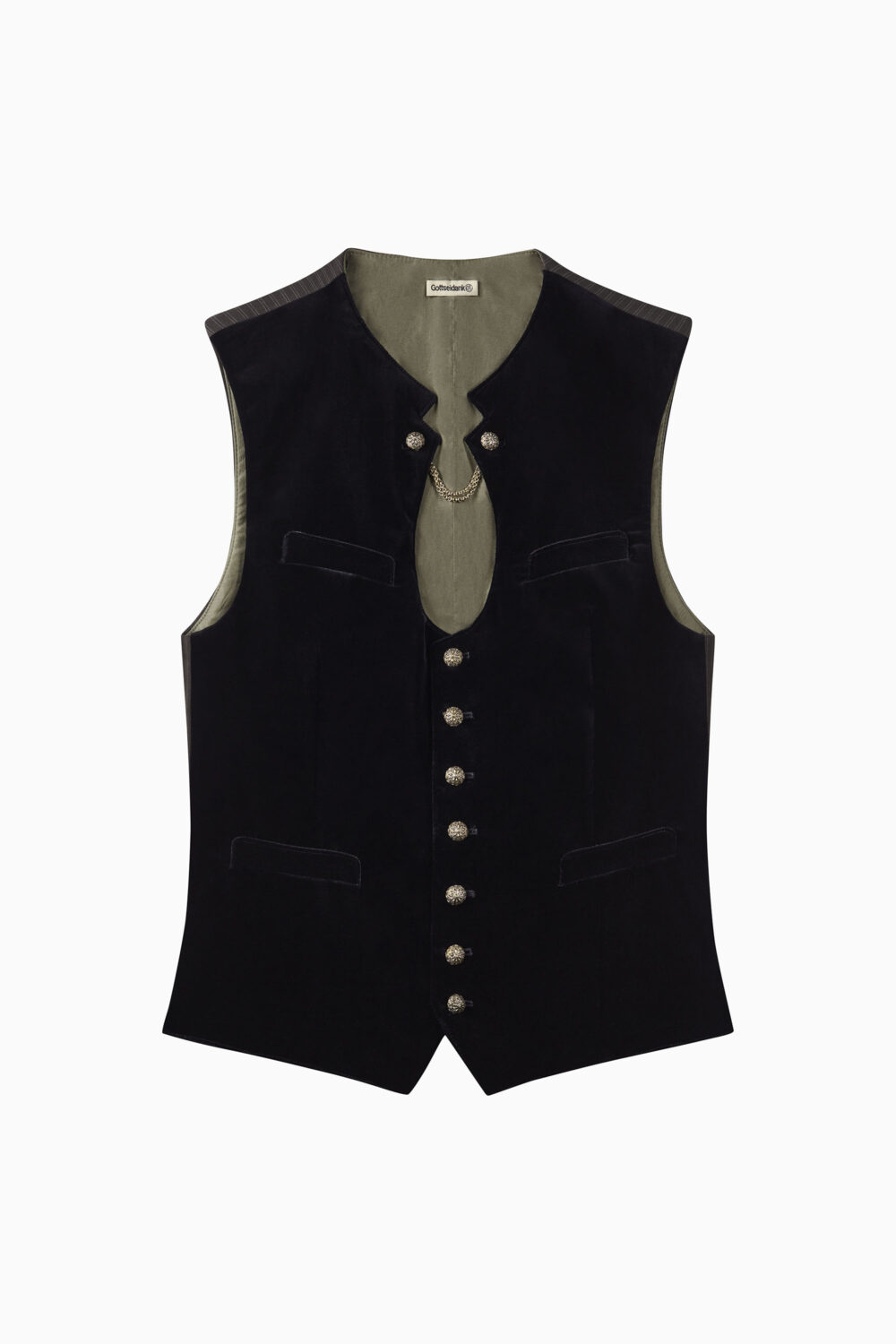 Ignaz Waistcoat – Black