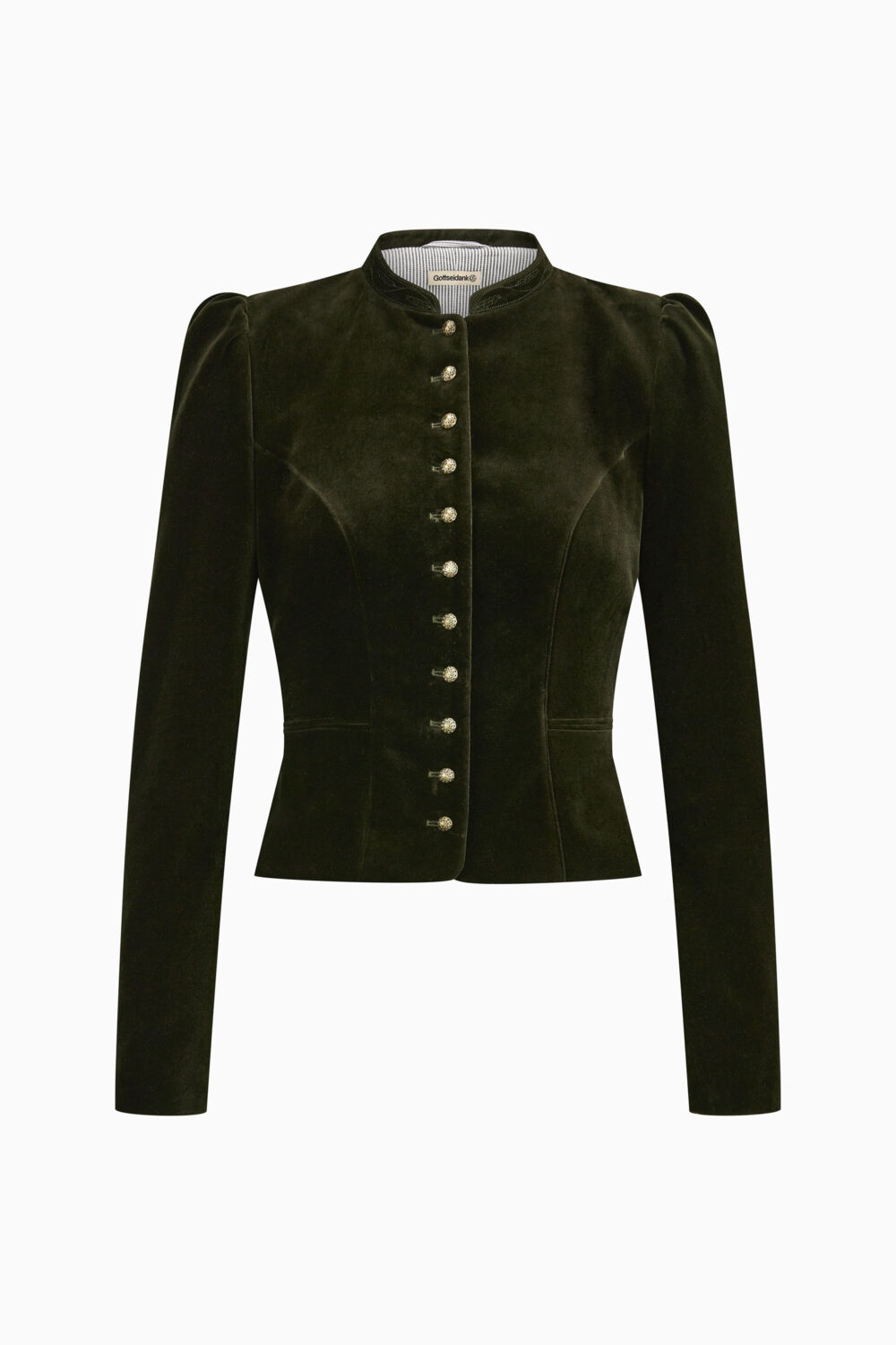 Belinda Jacket – Bronze Green