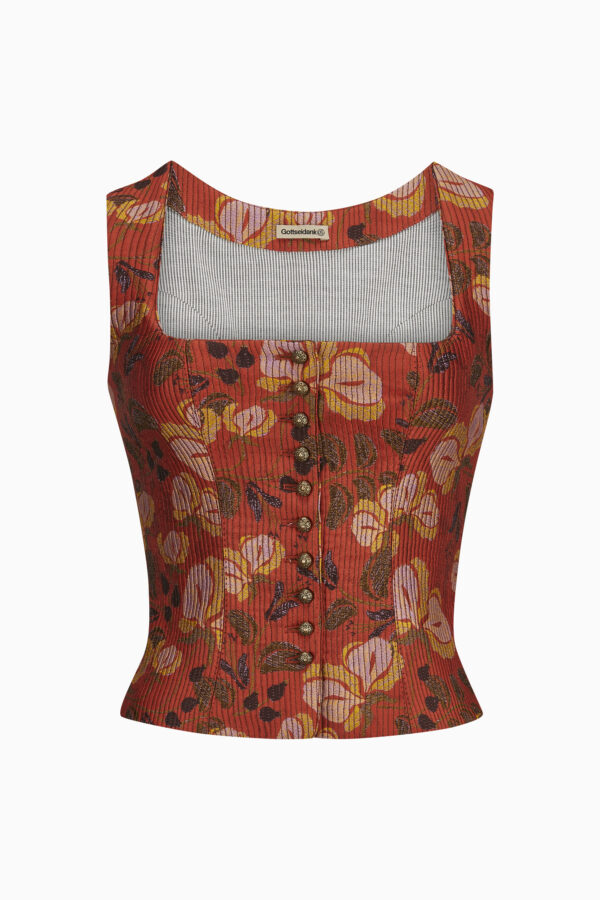 Lotti Bodice – Sour Cherry