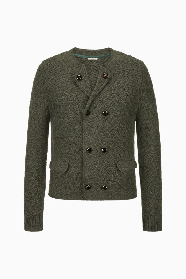 Mikey Uni Cardigan – Forest Green