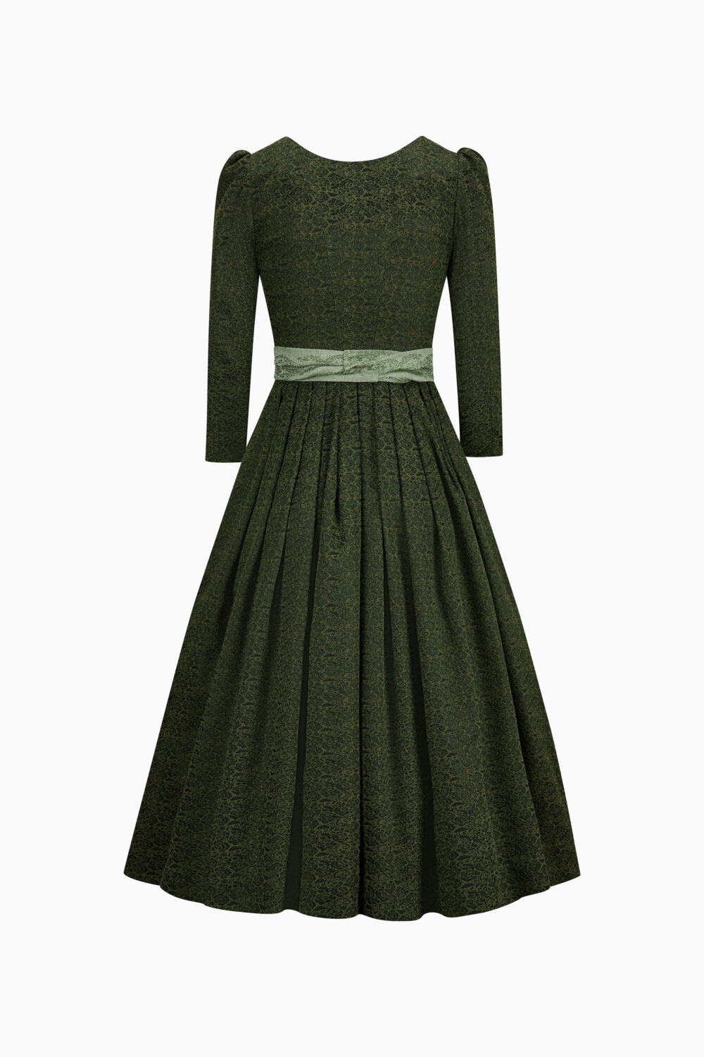 Amelie Dirndl Dress – Thyme/Smoke Green